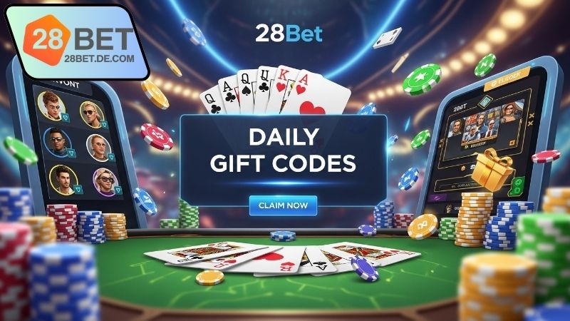 Game bài trực tuyến tặng giftcode mỗi ngày 28Bet hấp dẫn 4 Cách tham gia game bài trực tuyến tặng giftcode mỗi ngày 28Bet