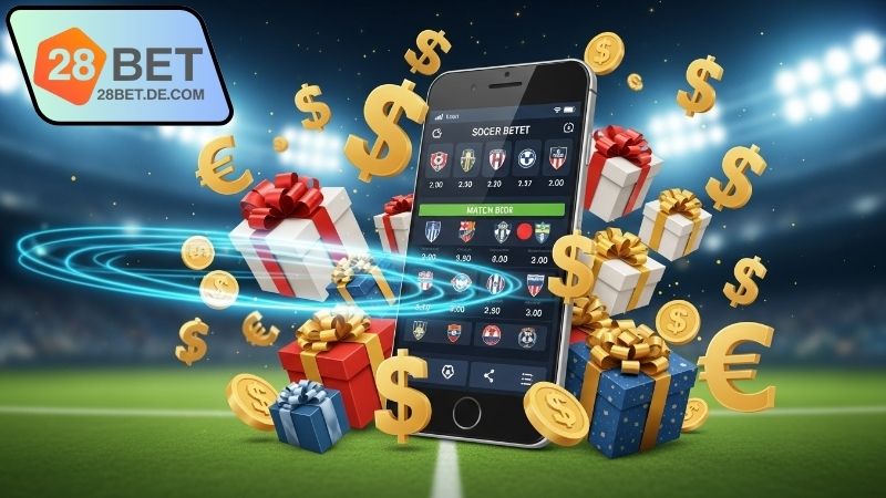 Khuyến mãi thể thao 28BET hấp dẫn 4 Cách nhận khuyến mãi thể thao 28BET