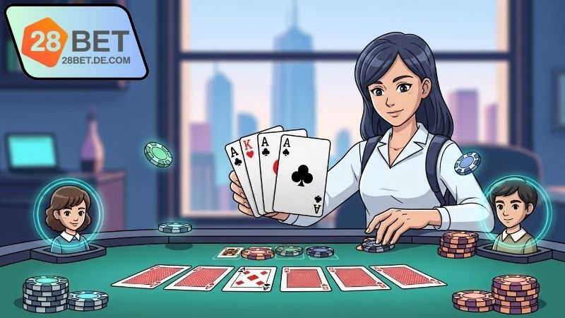 Poker trực tuyến 28BET kịch tính 2 Poker trực tuyến 28BET là gì
