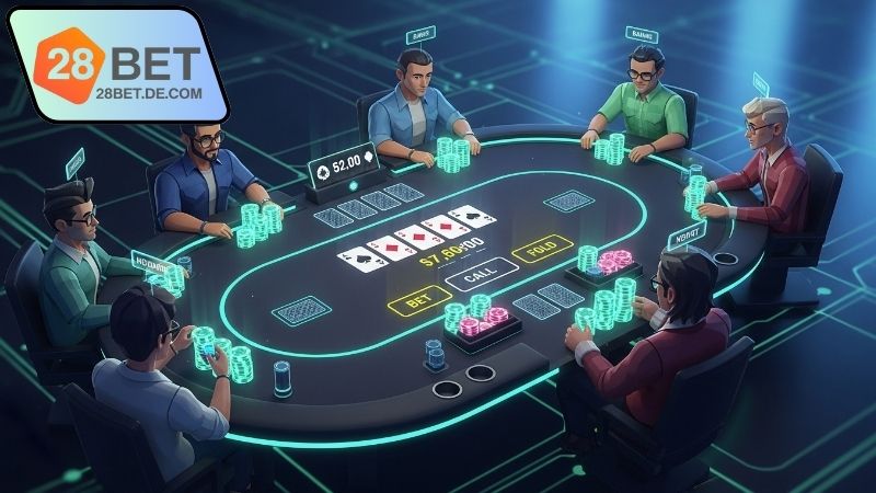 Poker trực tuyến 28BET kịch tính 4 Mẹo chơi Poker trực tuyến 28BET
