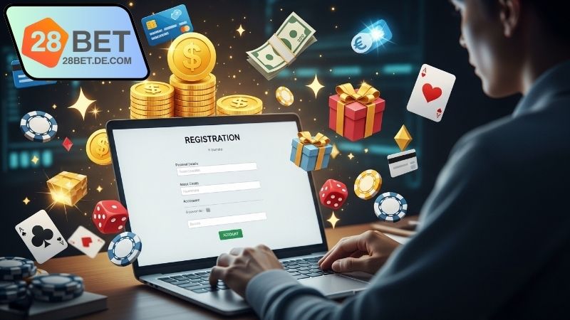 Thưởng đăng ký mới 28BET giá trị lớn 3 Thưởng đăng ký mới 28BET áp dụng rộng