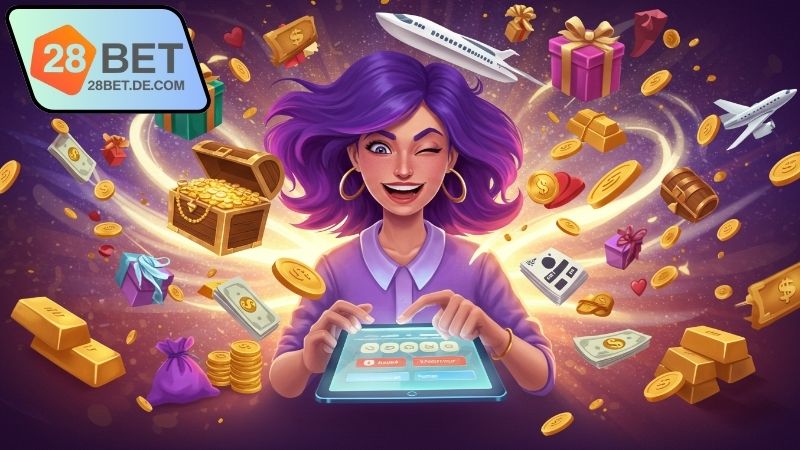 Thưởng đăng ký mới 28BET giá trị lớn 4 Thưởng đăng ký mới 28BET dễ nhận